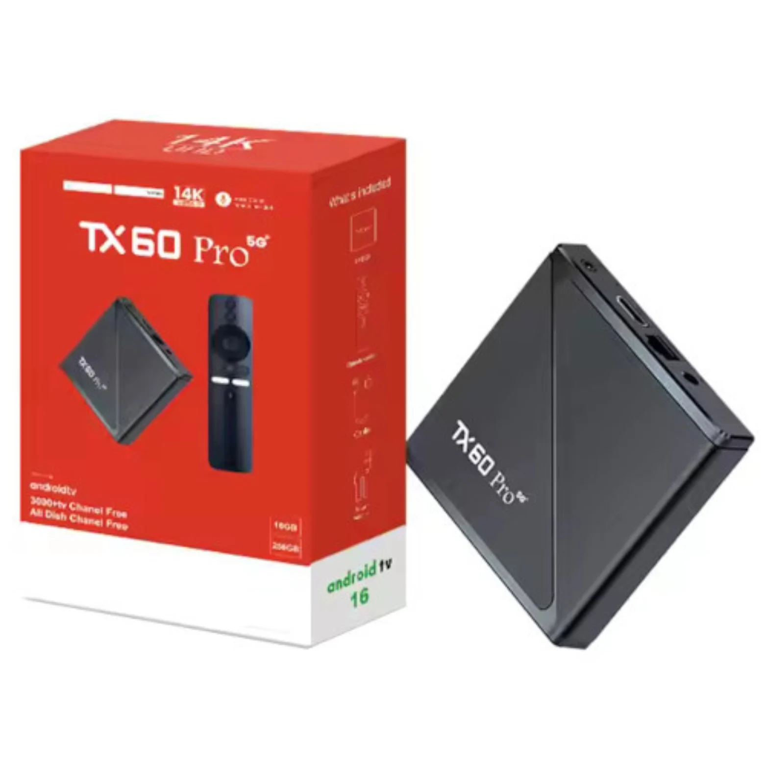 TX60 Pro Android TV Box Price in Bangladesh | 4K Smart TV Box WiFi Streaming Device BD